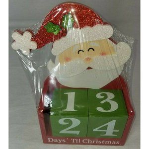Santa Wood Countdown Calendar